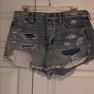 American eagle jean shorts